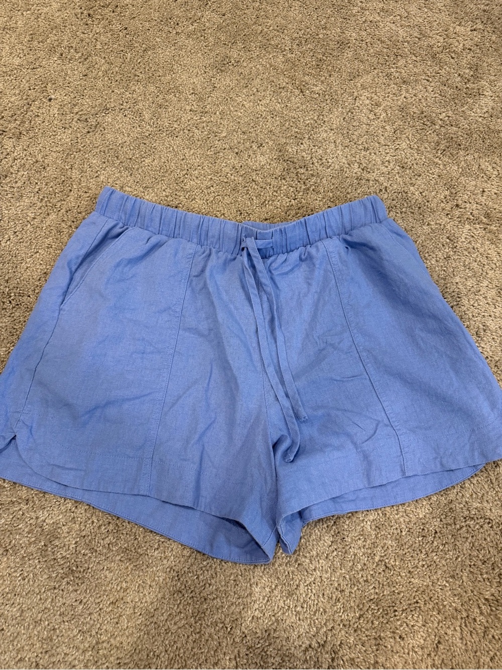 Target Light Blue Women's Drawstring Casual Athletic Shorts